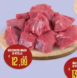 Supermercati EffePiù Bocconcini magri di vitella offerta