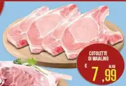 Supermercati EffePiù Maialino Cotolette offerta