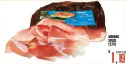 Supermercati EffePiù Merano Speck offerta