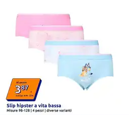Action Slip hipster a vita bassa offerta