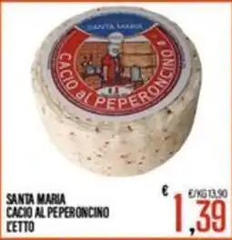Supermercati EffePiù Santa Maria Cacio al Peperoncino offerta