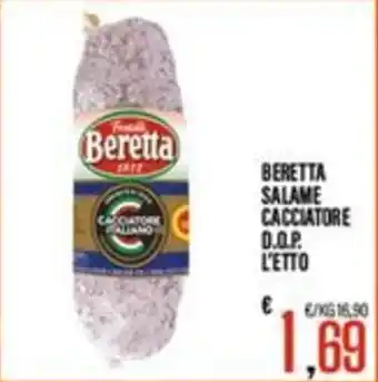 Beretta salame cacciatore D.O.P.