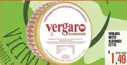 Supermercati EffePiù Formaggio Vergaro Alibrandi offerta