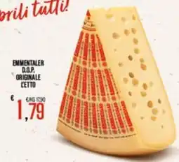 Supermercati EffePiù Emmentaler D.O.P. originale offerta