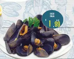 Supermercati EffePiù Cozze Italia offerta