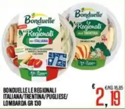 Supermercati EffePiù Bonduelle le regionali offerta