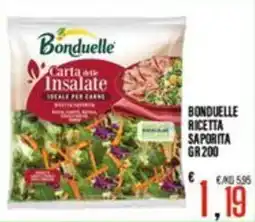 Supermercati EffePiù Bonduelle Carta delle Insalate offerta