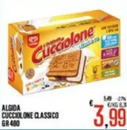 Supermercati EffePiù Algida cucciolone classico offerta