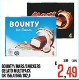 Supermercati EffePiù Bounty Ice Cream offerta