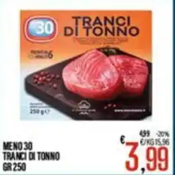 Supermercati EffePiù Tranci di tonno offerta