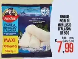 Supermercati EffePiù Findus Fiori di merluzzo d'Alaska offerta