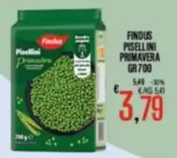 Supermercati EffePiù Findus Pisellini Primavera offerta