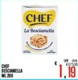 Supermercati EffePiù Chef besciamella offerta