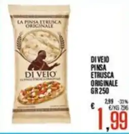 Supermercati EffePiù Di Veio pinsa etrusca originale offerta