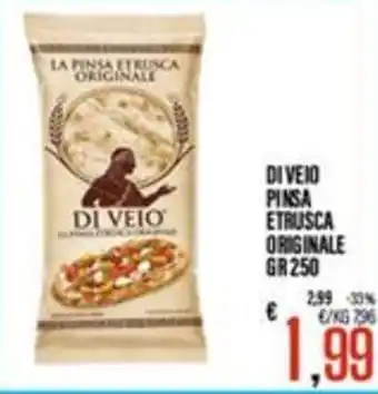 Di Veio pinsa etrusca originale