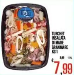 Supermercati EffePiù Turchet insalata di mare gran mare offerta