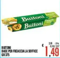 Supermercati EffePiù Buitoni base per focaccia la soffice offerta