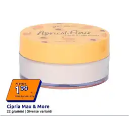 Action Cipria Max & More offerta