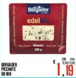 Supermercati EffePiù Bergader edelblu Classic offerta