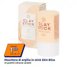 Action Maschera di argilla in stick Skin Bliss offerta