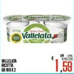 Supermercati EffePiù Vallelata ricotta offerta
