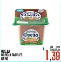 Supermercati EffePiù Robiola Osella con tartufo offerta