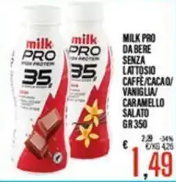 Supermercati EffePiù Milk Pro high protein offerta