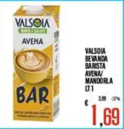 Supermercati EffePiù Valsolia bevanda barista avena mandorla offerta