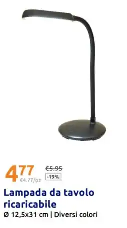 Action Lampada da tavolo ricaricabile offerta