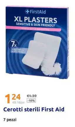 Action Cerotti sterili First Aid offerta