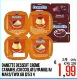 Supermercati EffePiù Danette dessert creme offerta