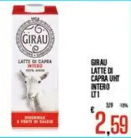 Supermercati EffePiù Girau latte di capra UHT intero offerta