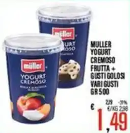 Supermercati EffePiù Muller Yogurt Cremoso offerta