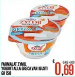 Supermercati EffePiù Parmalat Zymil Yogurt alla Greca offerta