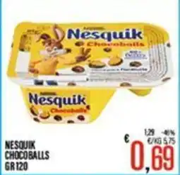 Supermercati EffePiù Nesquik Chocoballs offerta