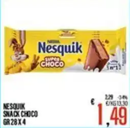 Supermercati EffePiù Nesquik snack choco offerta