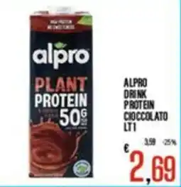 Supermercati EffePiù Alpro plant protein cioccolato offerta