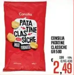 Supermercati EffePiù Consilia patatine classiche offerta