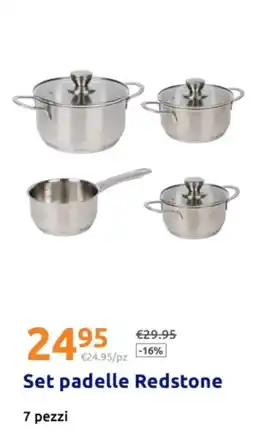 Action Set padelle Redstone offerta
