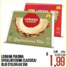 Supermercati EffePiù Loriana sfogliatissima classica offerta