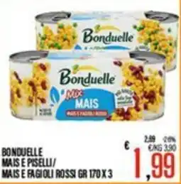 Supermercati EffePiù Bonduelle Mix Mais offerta