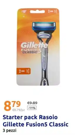 Action Starter pack Rasoio Gillette Fusion5 Classic offerta