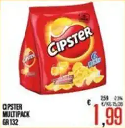 Supermercati EffePiù Cipster multipack offerta