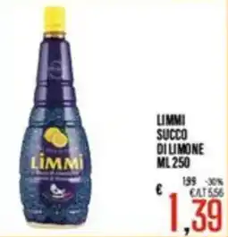 Supermercati EffePiù Limmi succo di limone offerta