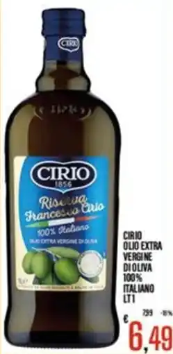 Supermercati EffePiù Cirio olio extra vergine di oliva offerta