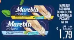 Supermercati EffePiù Mareblu filetti di sgombro al naturale offerta