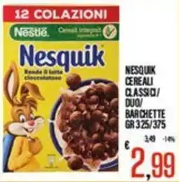 Supermercati EffePiù Nesquik Cereali Classici offerta