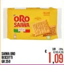 Supermercati EffePiù Saiwa oro biscotti offerta