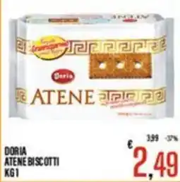 Supermercati EffePiù Doria Atene biscotti offerta