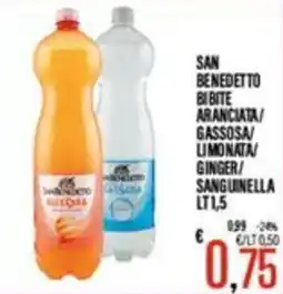 Supermercati EffePiù San Benedetto bibite aranciata offerta